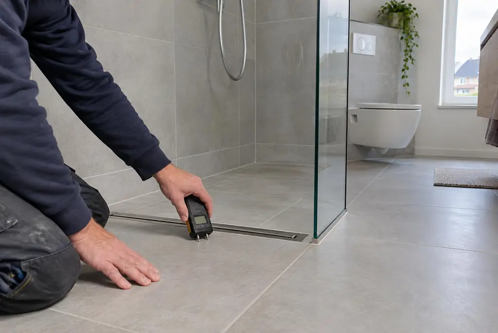 Lekdetectie Hulshorst – badkamer in een nieuwbouwwoning